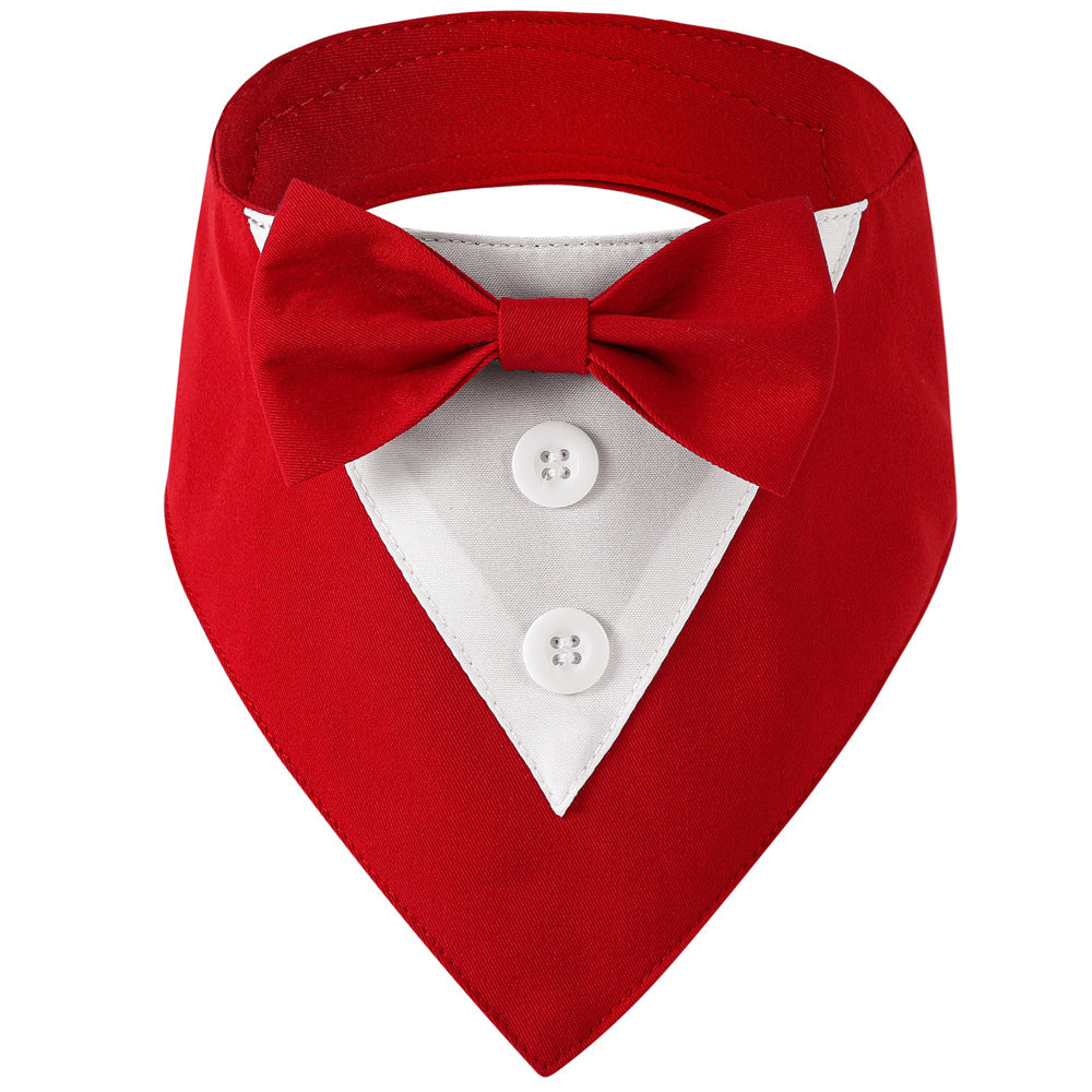 Bibe de chien de style britannique pour les mariages