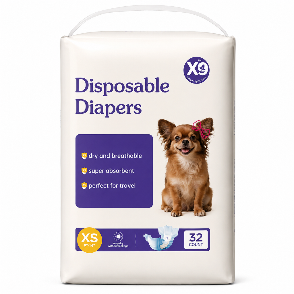 Couches jetables pour chiens femelles