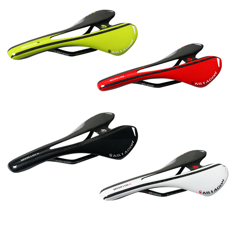 Siège de selle de vélo de route 3K fibre de carbone
