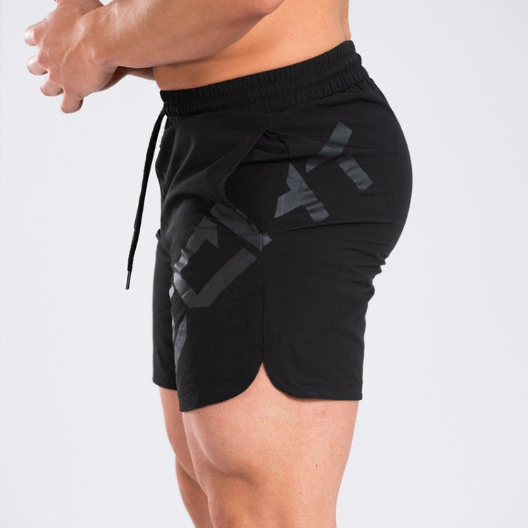 Elastic Thin Training Running Homme Casual Longueur du genou Short sportif d'été
