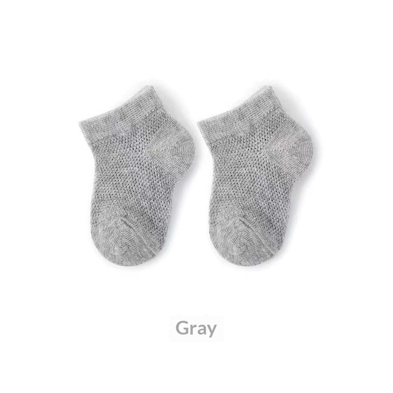 Bébé nourrisson mince respirant chaussons courts creux