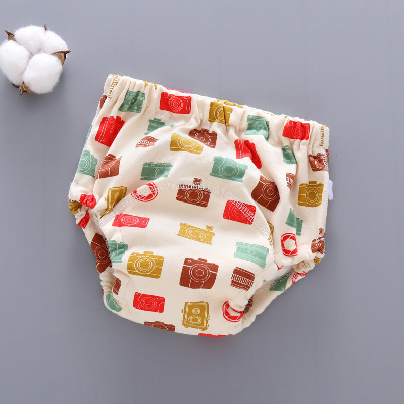 Pantalons d'entraînement pour bébés Lavable 6 couches Couverture de couche Gauze Apprentissage