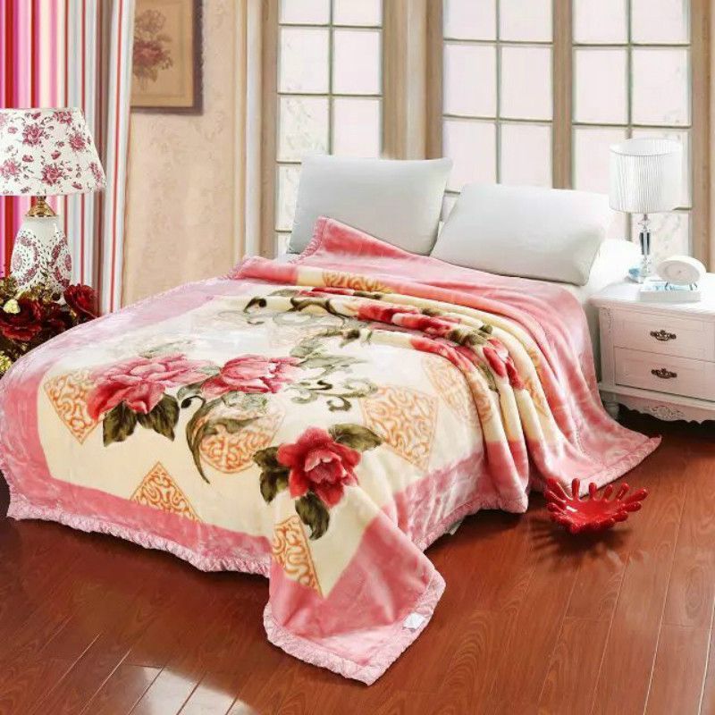Couverture chaude en double couche de corail