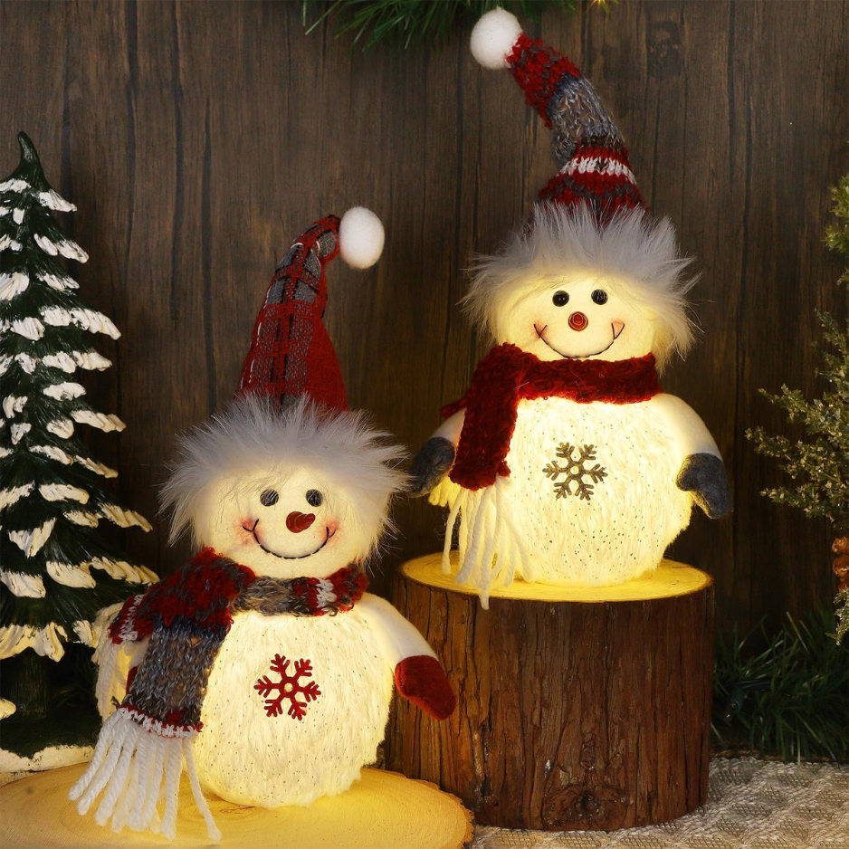 2 Pack décorations de table de Noël
