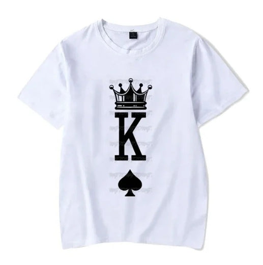Couple Matching T Shirts Hommes et Femmes Valentines Jour Couple T Shirts Trendy