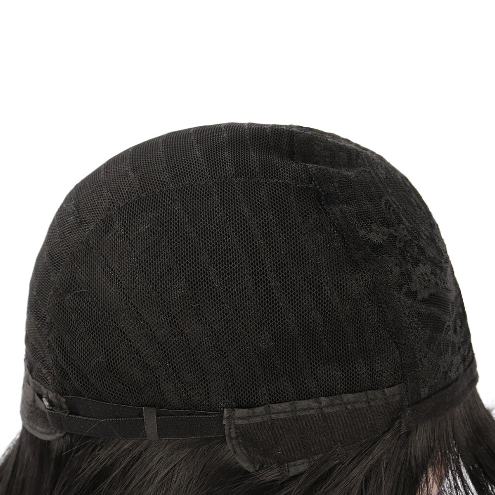 Caractère Bangs Moyen Long Texturé cheveux droits
