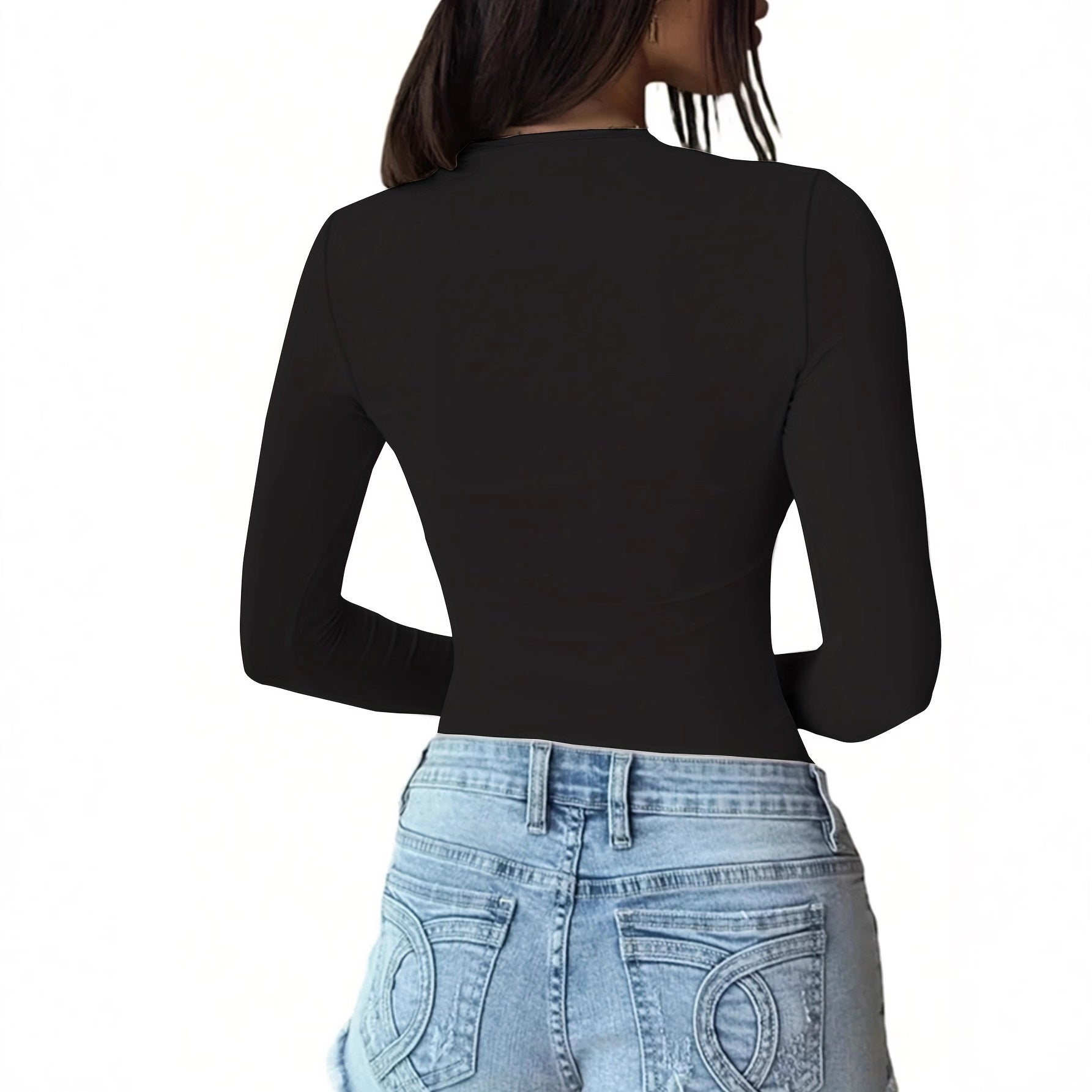 Sexy Slim-fit Ensemble de chemise chaude bas
