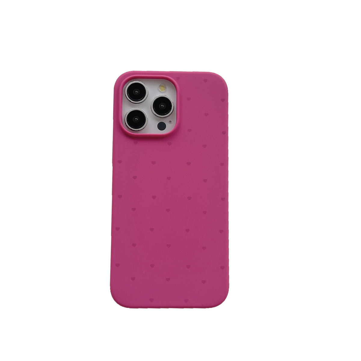 Phone Case Love Coeur Silicone liquide Buck Résistance