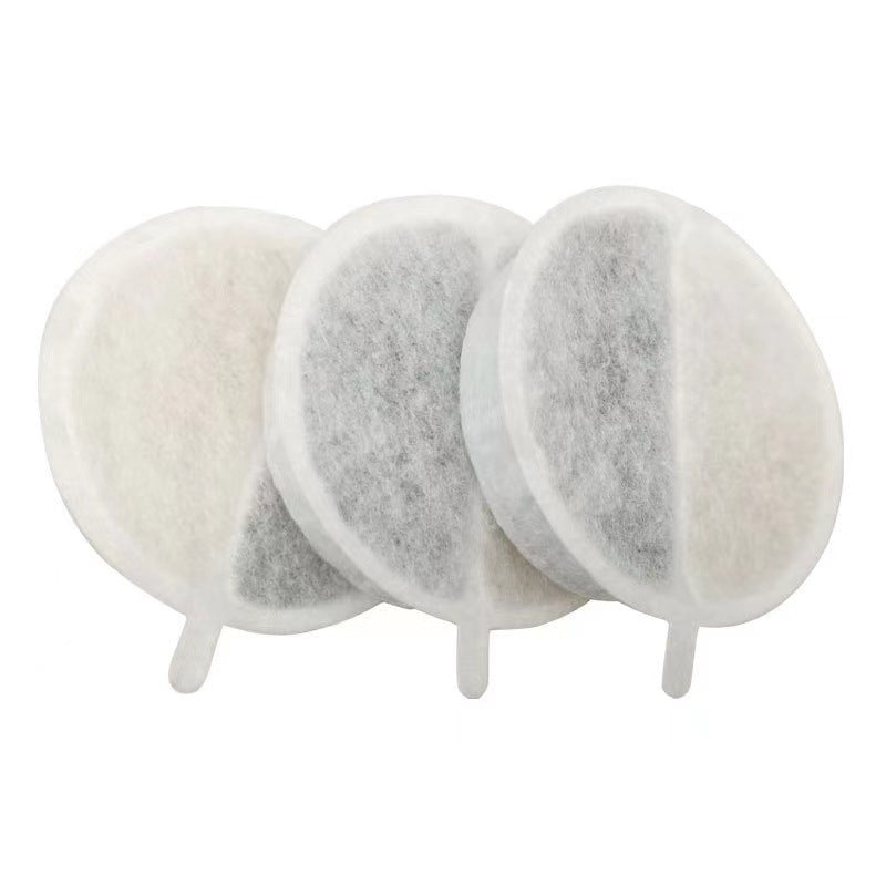Filtre de distributeur d'eau pour animaux de compagnie Coconut Shell Carbon activé