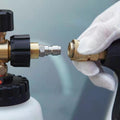 Pot de mousse de PA Pot de pulvérisation de mousse de haute pression de MJJC Connecteur rapide Pot de pulvérisation de PA pour lavage de voiture