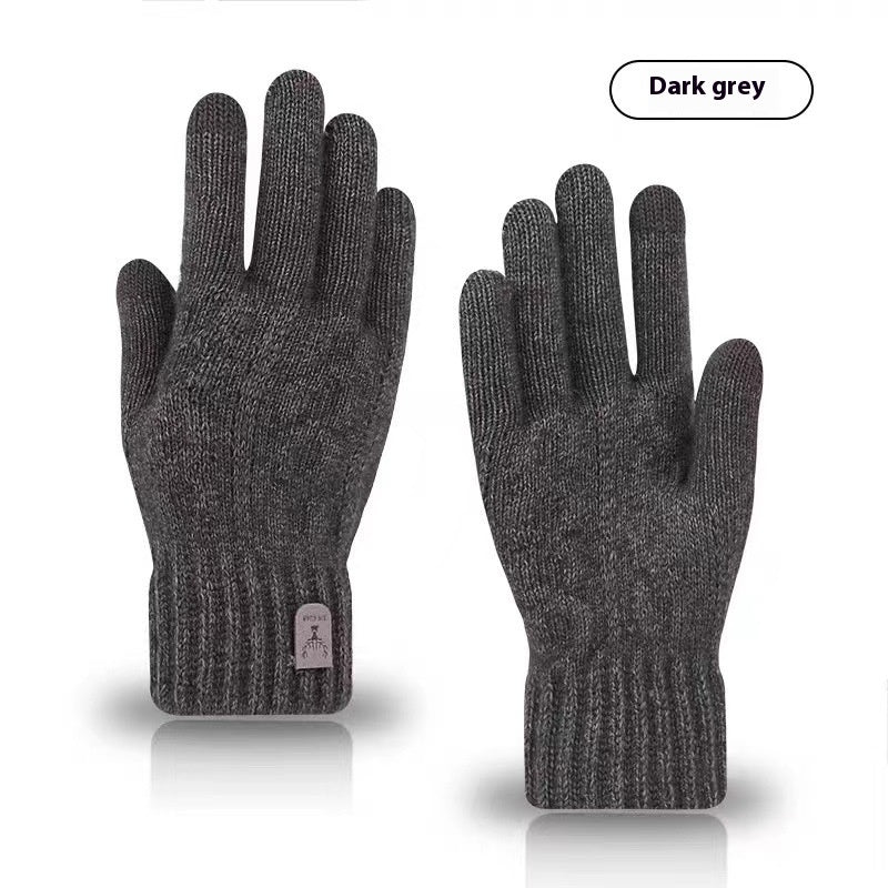Conduite et équitation Gants tricotés Woolen à l'épreuve du froid