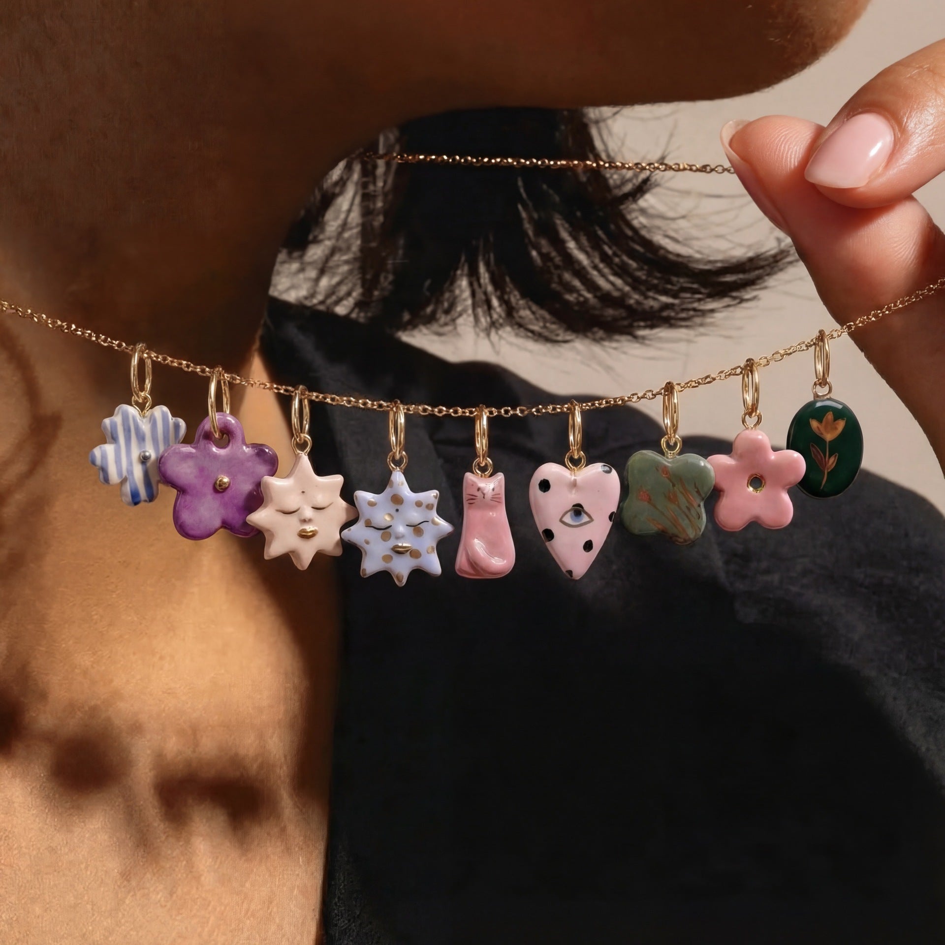 Pendentifs bricolage à quatre feuilles de Clover