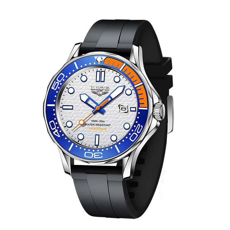 Men's Waterproof Quartz Watch Luminous Dial