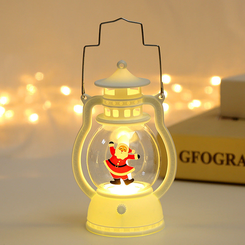 Décorations de Noël Cake Baking Led Portable Petit Lanterne Night Kinder
