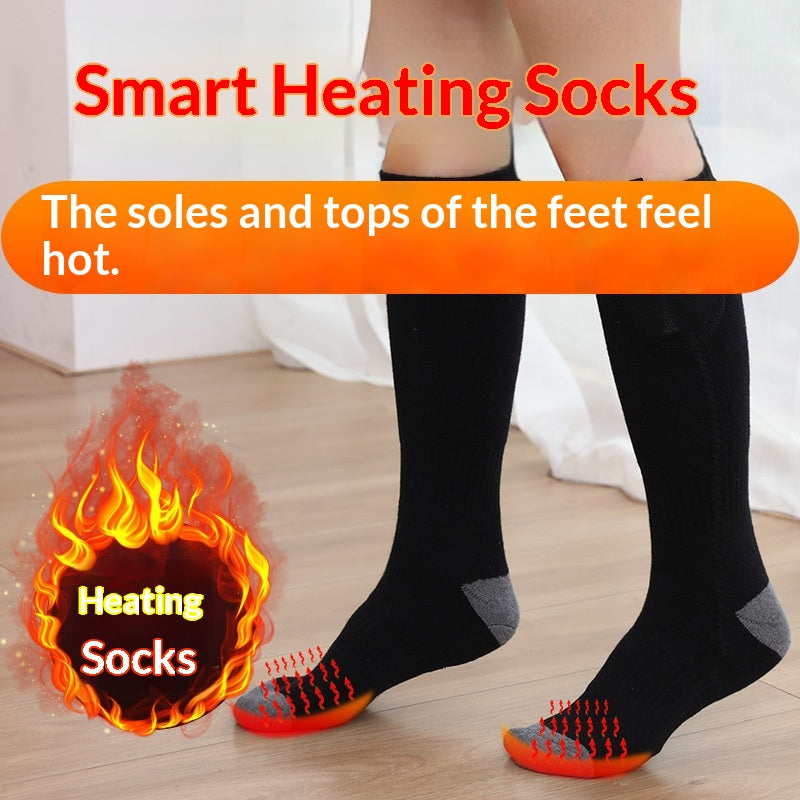 Chaussettes d'hiver chauffées électriques pour la protection contre le froid