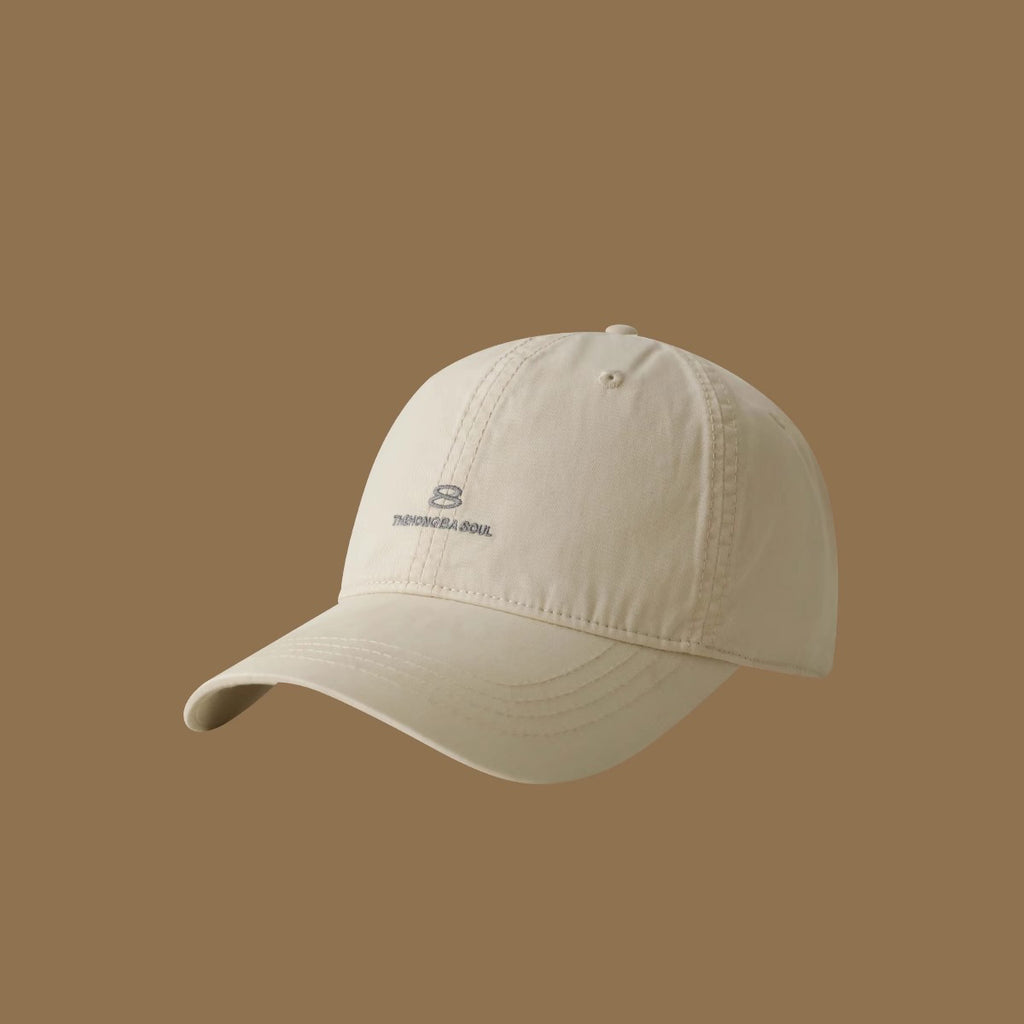 Les lettres brodées de couleur solide pour hommes et femmes 8 Soft Top Ajustable Mode C
