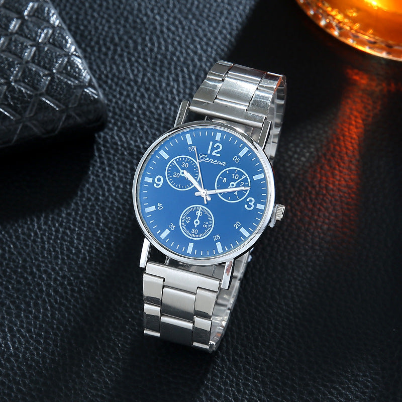 Montre Bleue Casual Homme