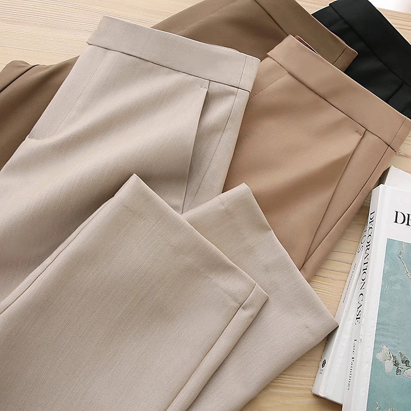 Pantalons à ruban en neuf points