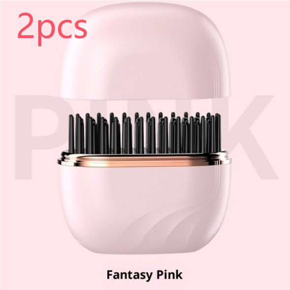 Mini peigne de redressage des cheveux sans fil charge Portable soins capillaires multifonctionnels ne pas nuire