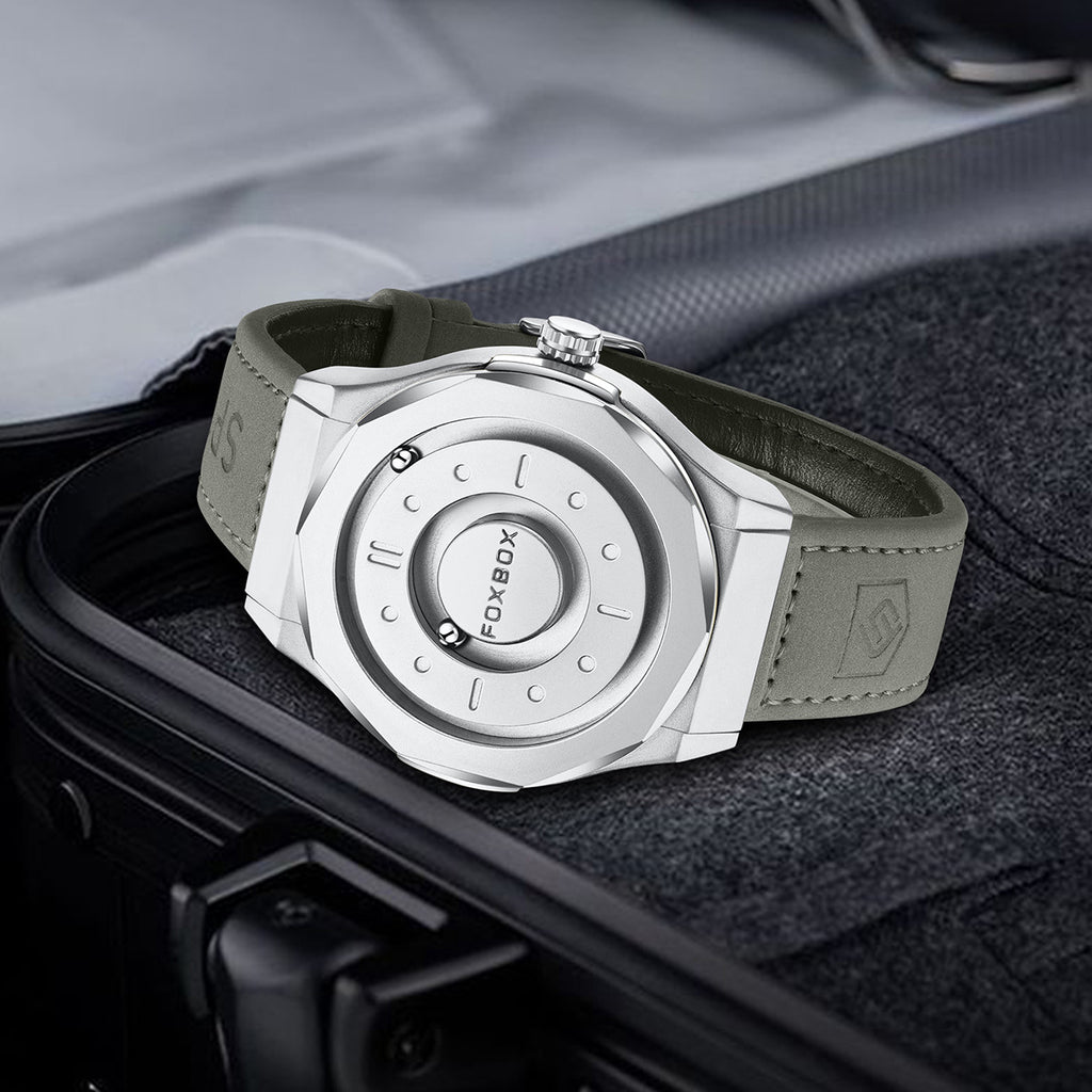 Montre Quartz avec un design de boule magnétique personnalisé