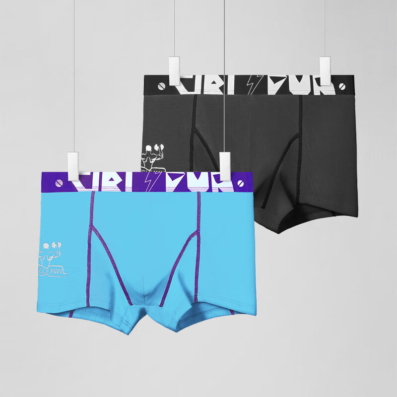 Slips en coton pur homme avec des imprimés tendance