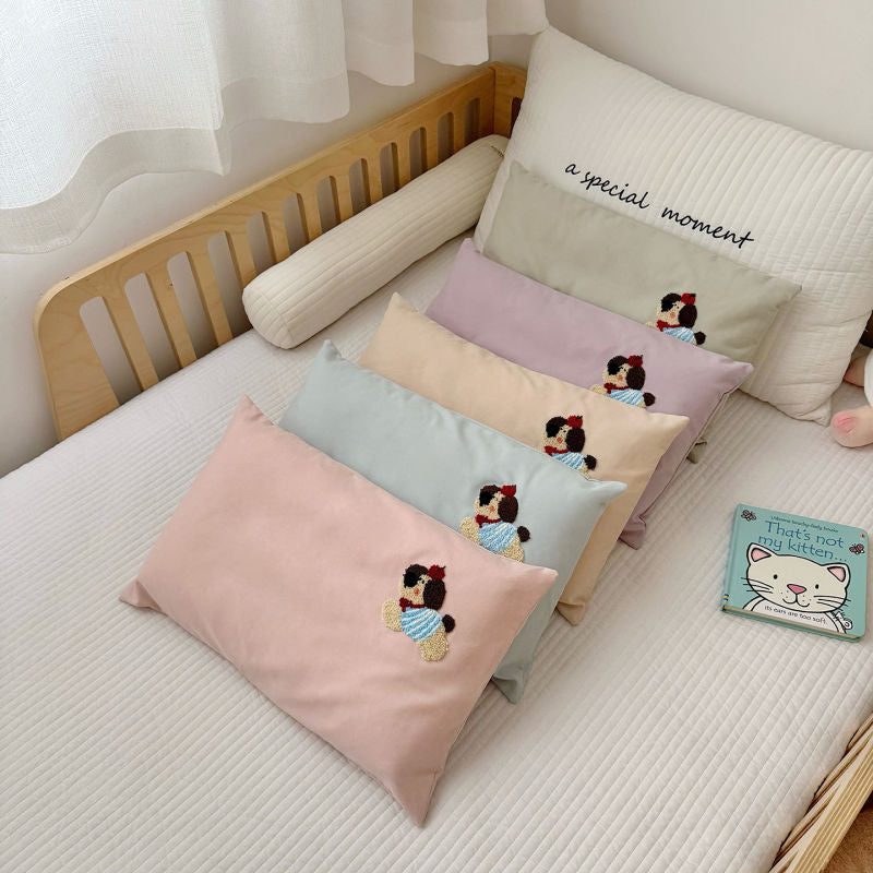 Baby-grade pure cotton brushed pillow