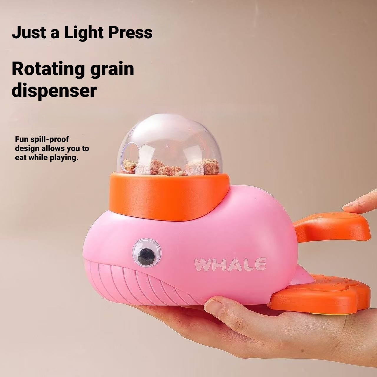 Cartoon Press Fuite Nourriture Jouets de secours pour grands chiens
