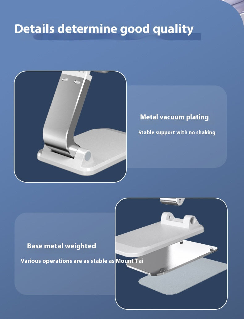 Support de téléphone pliable multifonctionnel côté lit