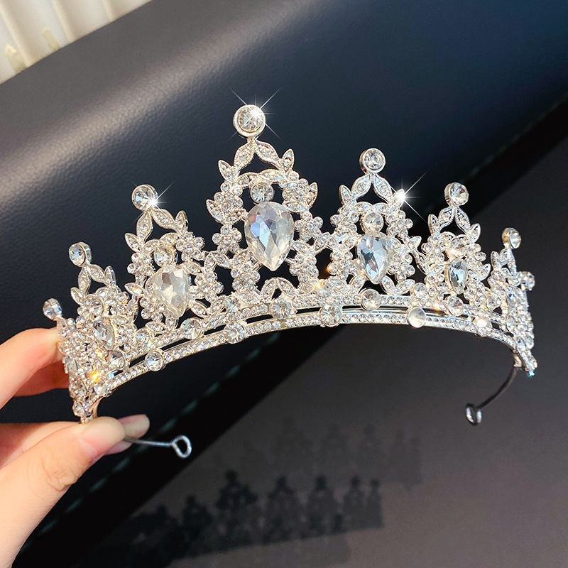 Clip de cheveux princesse couronne pour enfants