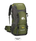 Sac d'alpinisme de plein air-Paquet militaire vert-1 *[Patent]-Bac op