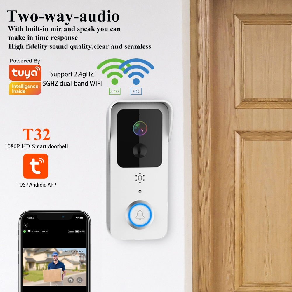 Smart Home Waterproof Remote HD Intercom