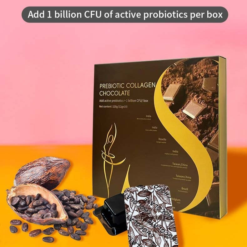 Chocolat prébiotique qui favorise les mouvements de Bowel