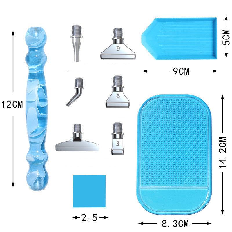Alliage de fil métallique Stylo de forage de point de dessin diamant