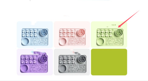 Bol de chien de qualité alimentaire en silicone