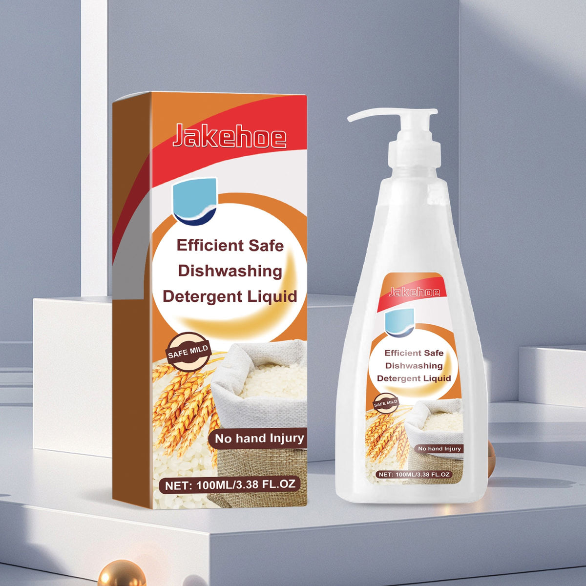 JAKEHOE Lave-vaisselle liquide