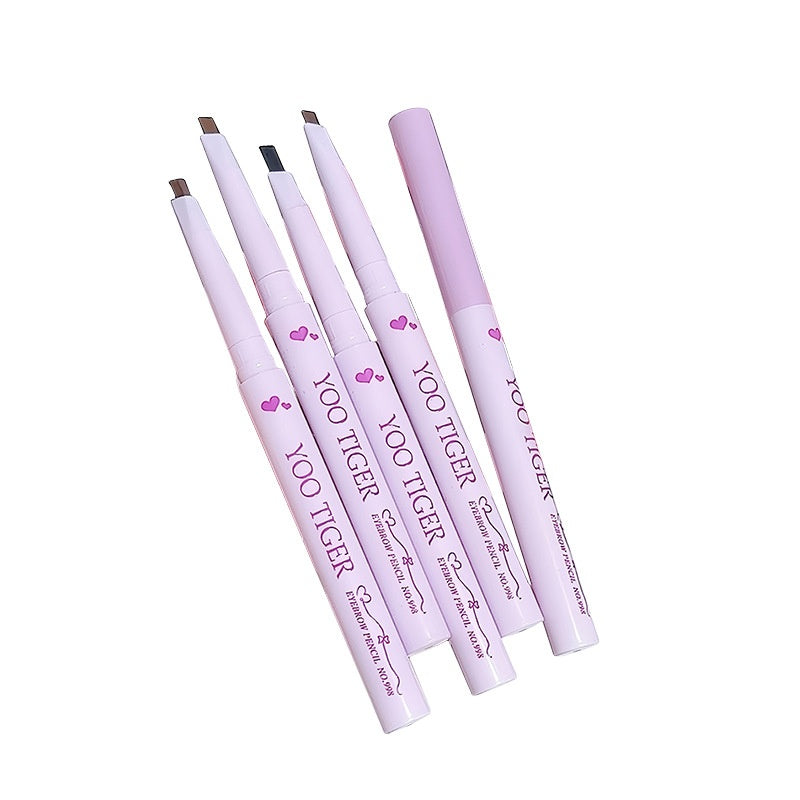 Crayon à sourcils triangulaire ultra-fin pour une forme de sourcils naturelle