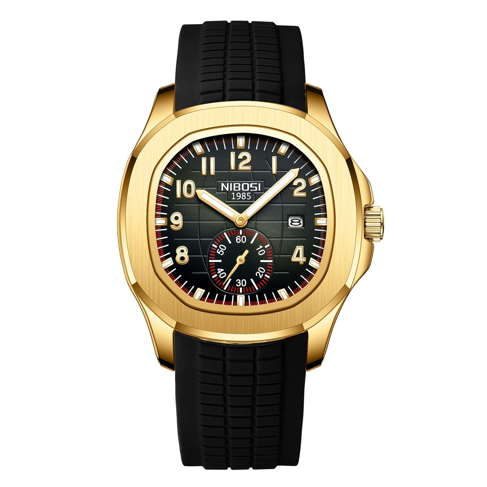 Montre Imperméable Lumineuse Quartz Homme multifonctionnelle