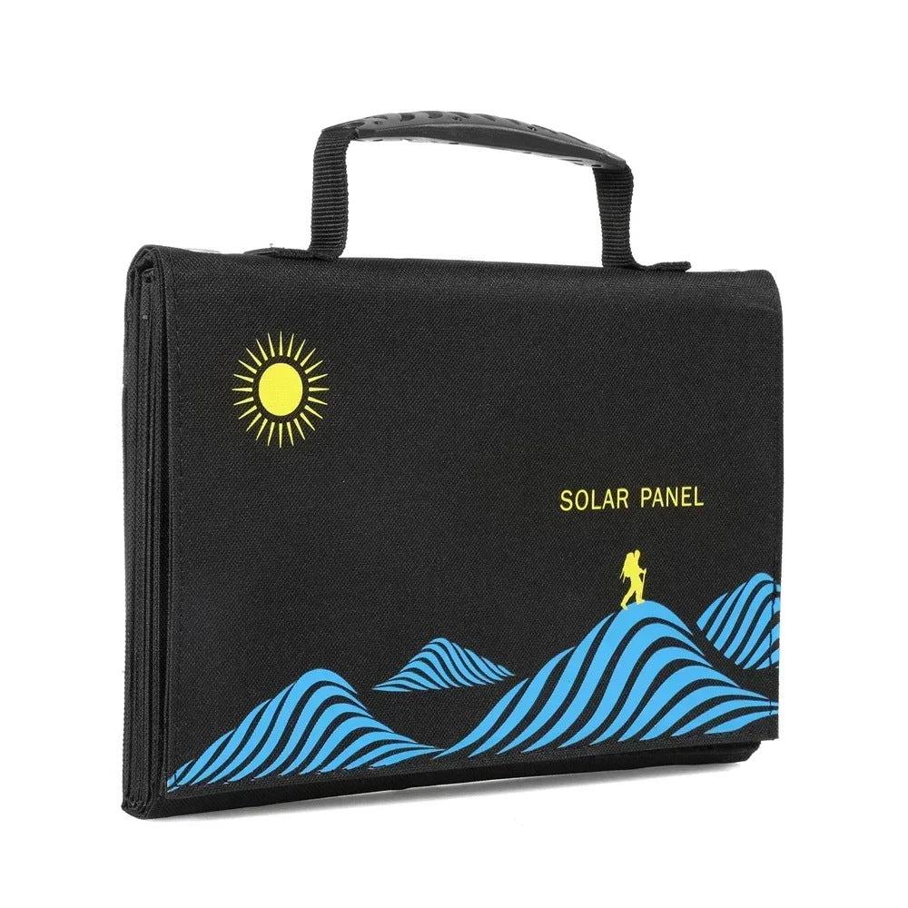 Chargeur USB pliable à propulsion solaire