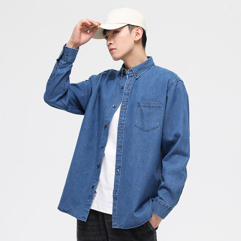Chemise manches longues homme Slim-fit Veste casual
