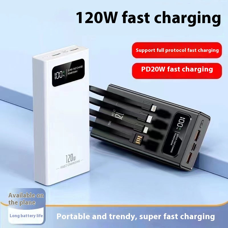 Alimentation mobile de grande capacité 120W