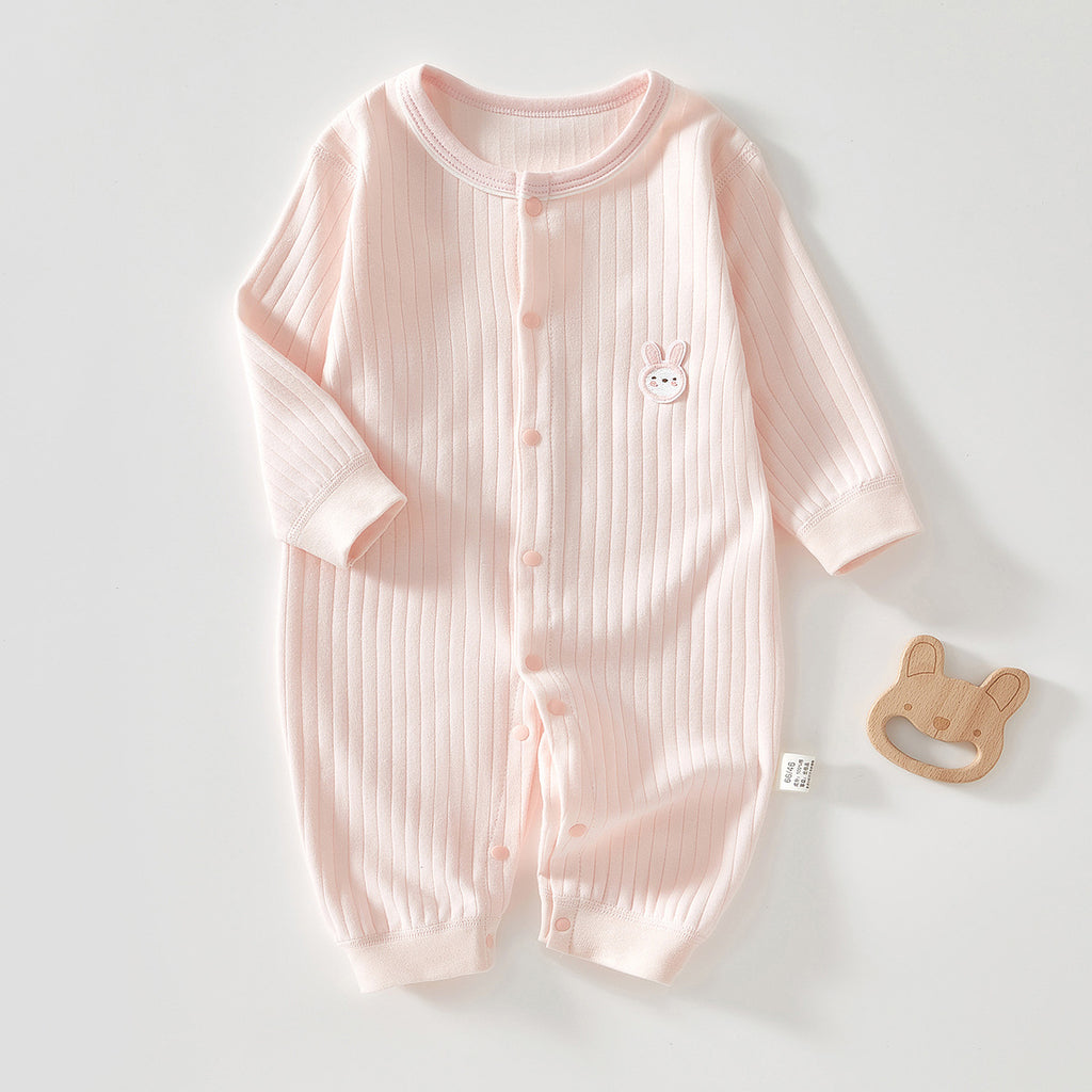 Pure coton désossé manches longues Baby Onesie