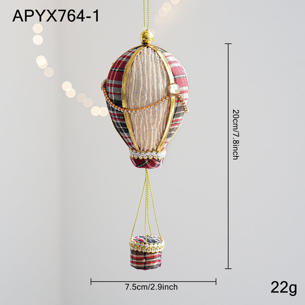 Air Balloon Champignon Ornement de Noël créatif