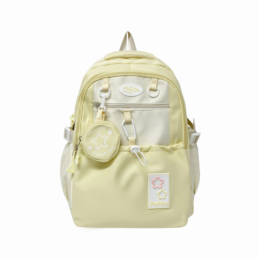 Mignon fille junior lycée étudiant beau sac à dos