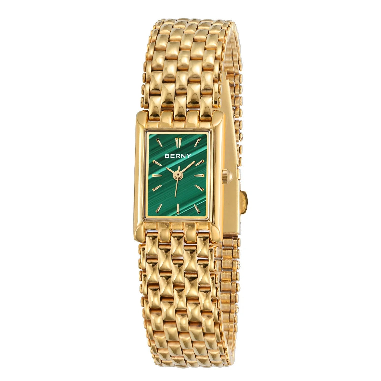 Montre Quartz en or ultra-mince Montres Rectangulaires Homme