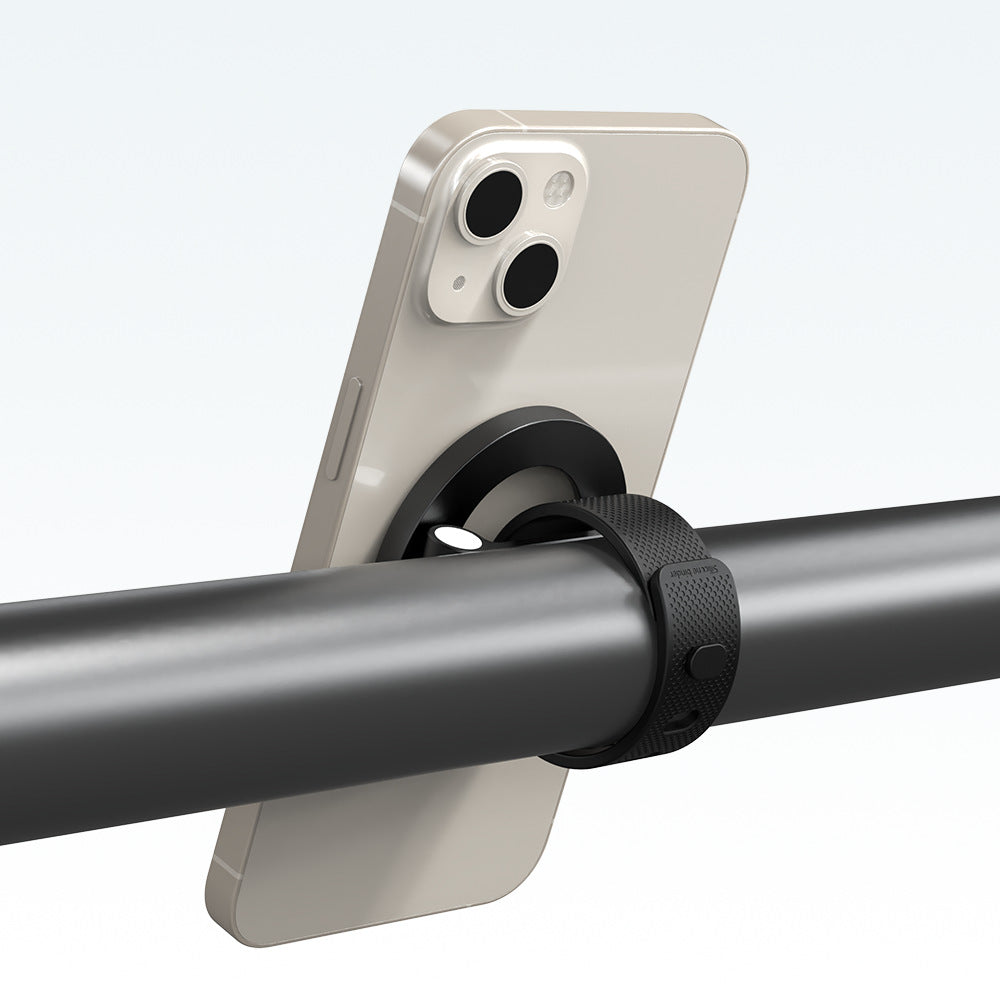 Support de téléphone magnétique MagSafe avec bracelet en silicone réglable