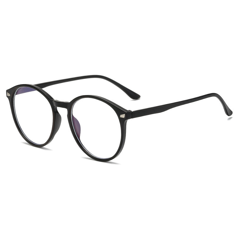 Cadre rond Retro Blue-light-blocking Cadre en verre