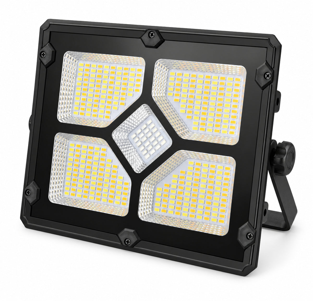 Afficheur de batterie rechargeable alimenté par l'énergie solaire Type C LED Lumière W885 1 Bleu rouge variable