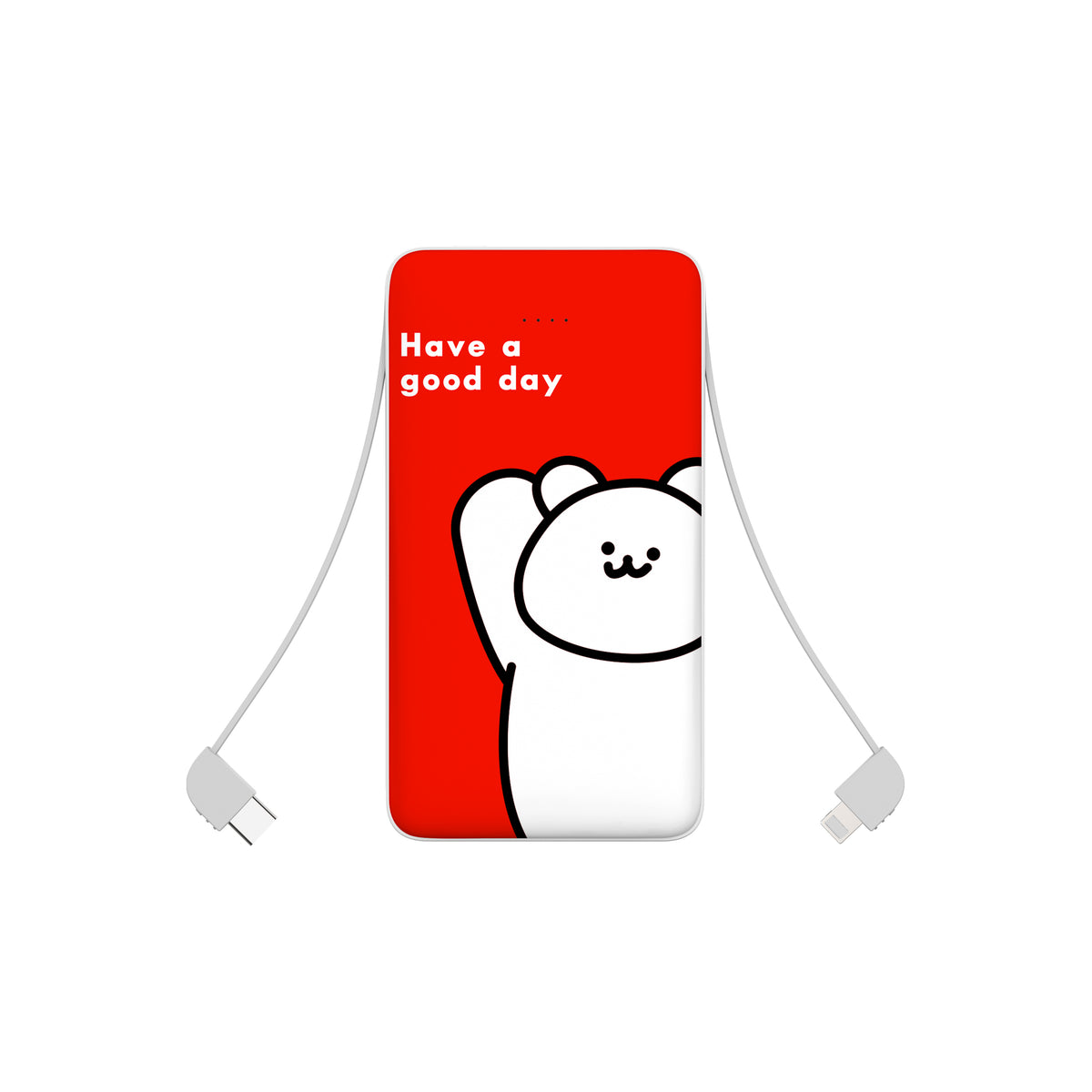Creative Cute Bear 3-in-1 Standalone Portable Power Bank