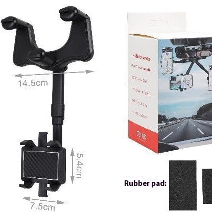 Car Rearview Mirror Mobile Phone Navigation Bracket