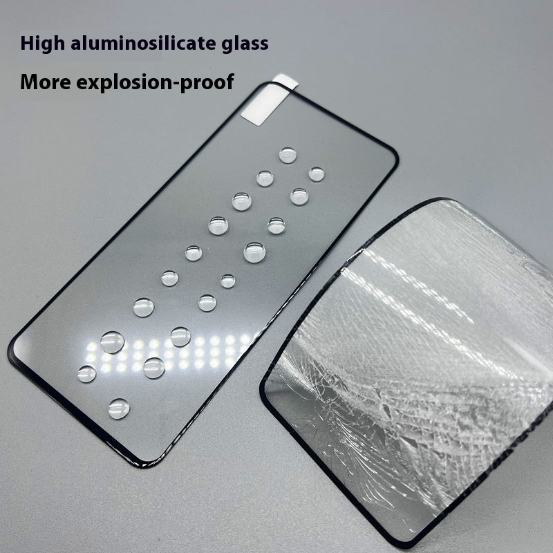 Film de téléphone mobile Real Me Electroplating HD haute aluminium plein écran